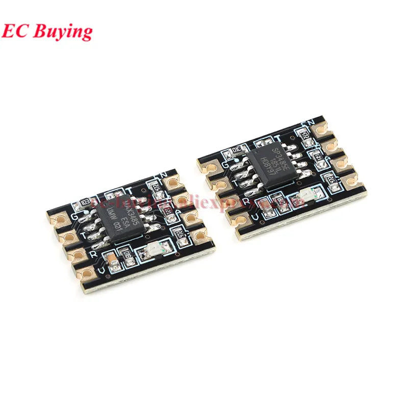 10Pcs/1pc MAX3485 MAX485 SP3485 Unidirectional MAX13487 Bidirectional Module TTL to RS485 Communication Transceiver 3.3V 5V