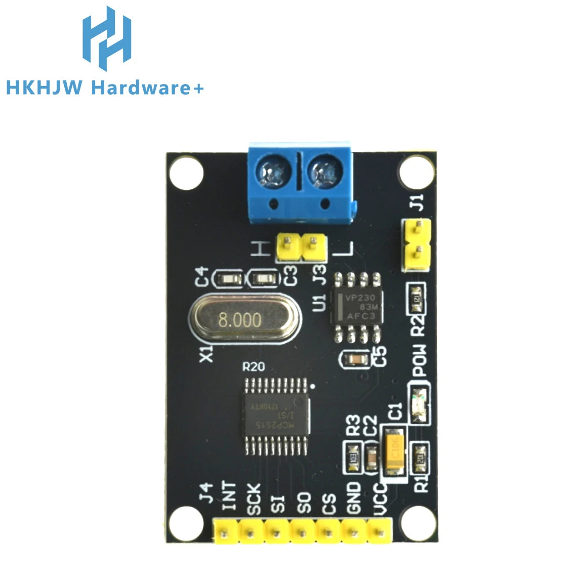 MCP2515 CAN Bus Communication Module Development Board SN65HVD230 Transceiver SPI