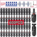 400/200/100/40/20/10 Pcs Photovoltaic Solar Connector Kit 1000V 30A Panel Solor Connectors for PV/MC Cable 2.5/4/6mm2