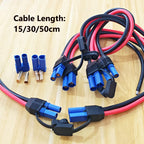 EC5 Male Female Plug High Current 10AWG Silicone With Waterproof Extension Power Cord Car Model Airplane Emergency Starter Cable