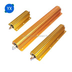 RX24 Aluminum Power Metal Shell Case Wirewound Resistor 200W 300W 500W 0.1~10K 0.22 0.33 0.5 1 2 4 8 20 30 100 200 300 500 1K 2K