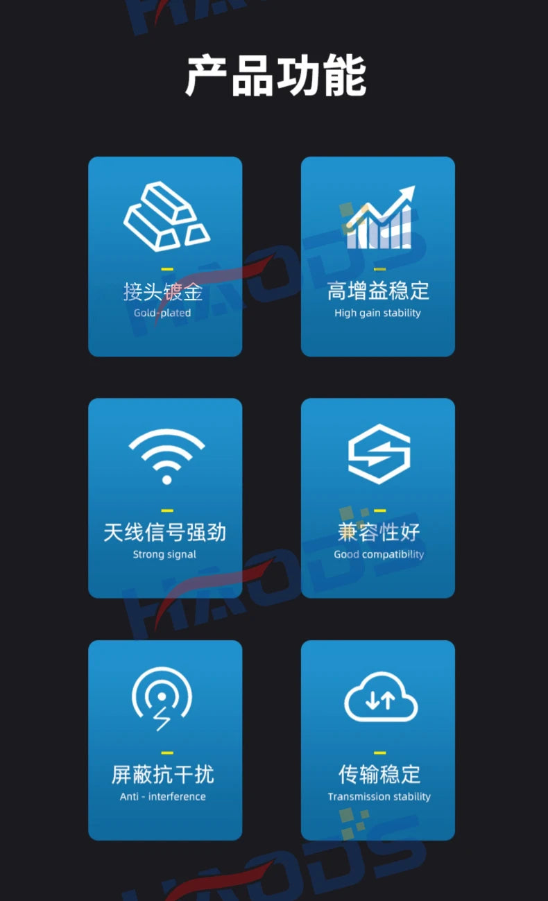 2PCS 2.4G Antenna Fold Glue Stick 3DBI WLAN Router Antenna Wifi Module Signal Enhancement 2400-2500mhz SMA Male Connector 6DBI