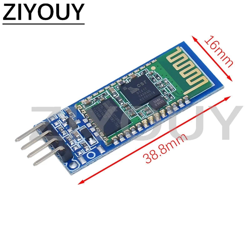 HC-05 HC-06 RF Wireless Bluetooth Transceiver Module RS232 TTL UART Adapter For Arduino