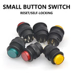 5/20PCS Self-locking 16MM Latching/Momentary Push Button Switch with 5Color LED Lighting 4Pin R16-503/AD R16-503/BD