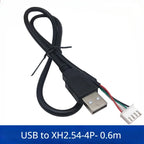 USB to XH2.54/PH2.0/MX1.25/SH1.0 Touch Screen Camera Terminal Cable Motherboard Cable