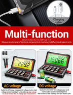 Digital Car Multimeter ANENG 623 Engine Speed Test Auto AC/DC Voltage/Current Ohm Meters Capacitance Car Pulse Width Test Tools