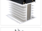 LCTC Three-phase Solid State Relay DC to AC AC to AC With Radiator 10A 25A On-off SSR 3-32VDC 24-480VAC