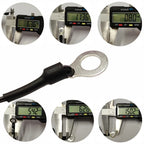 NTC Temperature Sensor Temperature Measurement Thermistor 10K B3950 1% M3M4M5M6M8M10 Inverter Fan Wire Ear Fixed Probe