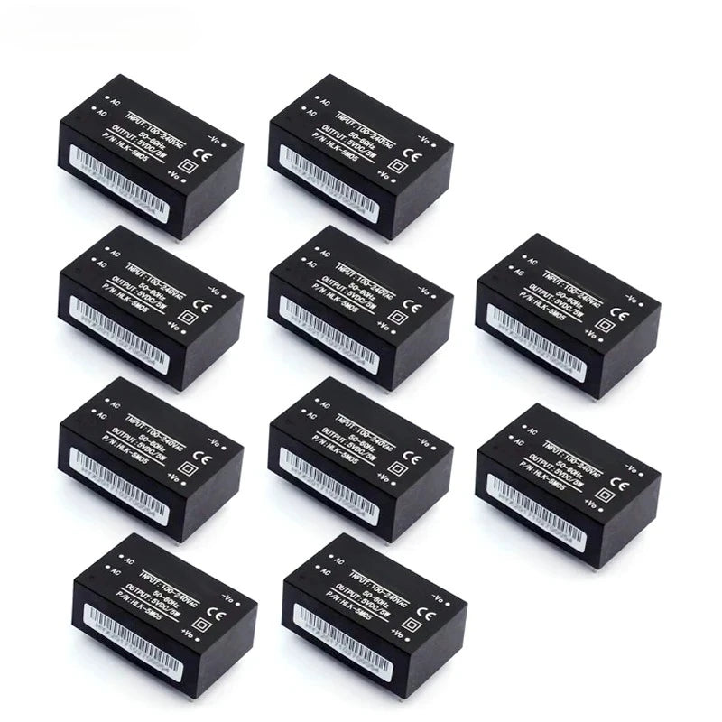 10pcs HLK-PM01 HLK-PM03 HLK-PM12 AC-DC 220V to 5V/3.3V/12V Mini Power Supply Module PM01 PM03 PM12 Isolated Transformer