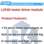 L293D 4 Channel High Current High Voltage DC Motor Driver Shield for Arduino UNO MEGA2560