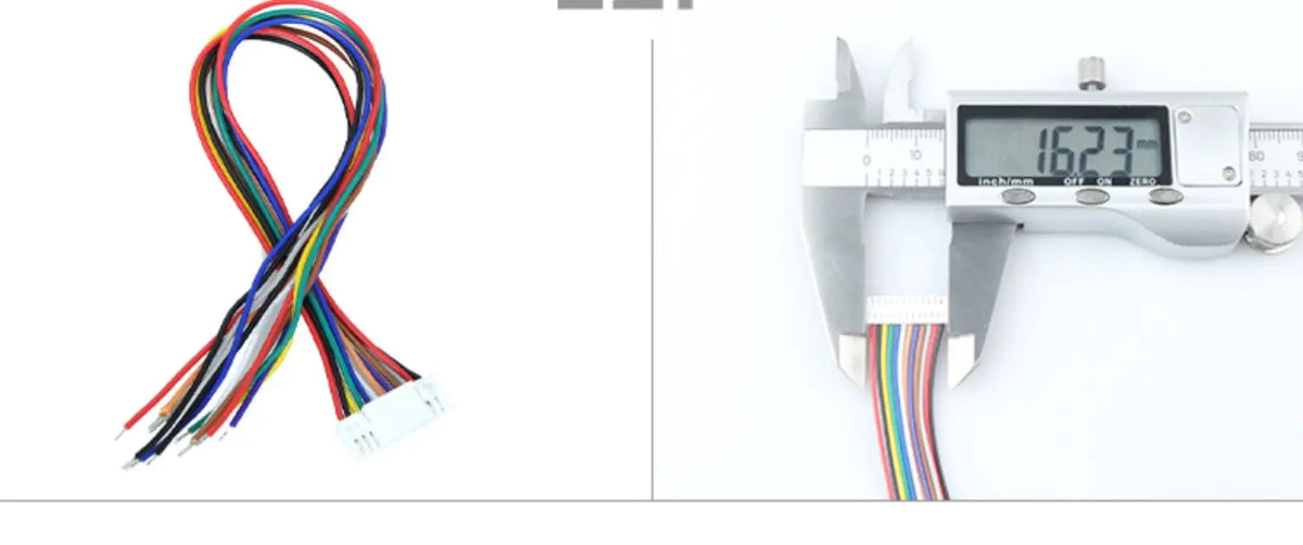 10Pcs/lot GH1.25 2P/3P/4P/6-pin JST GH Series 1.25mm Male Plug Connector 28AWG Wire Single/Double/Same/Reverse Connector 1.25MM