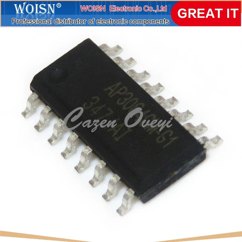 IC Chip AP3064M-G1 AP3064MTR-G1 AP3064M MAX3232CSE MAX3232ESE MAX3232 A332J A332 SOP-16