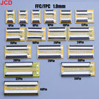 1 Pieces FPC FFC Flexible Flat Cable Extension Board Adapter 1.0mm Pitch 4 5 6 8 10 12 14 15 16 22 24 26 28 30~40 Pin Connector