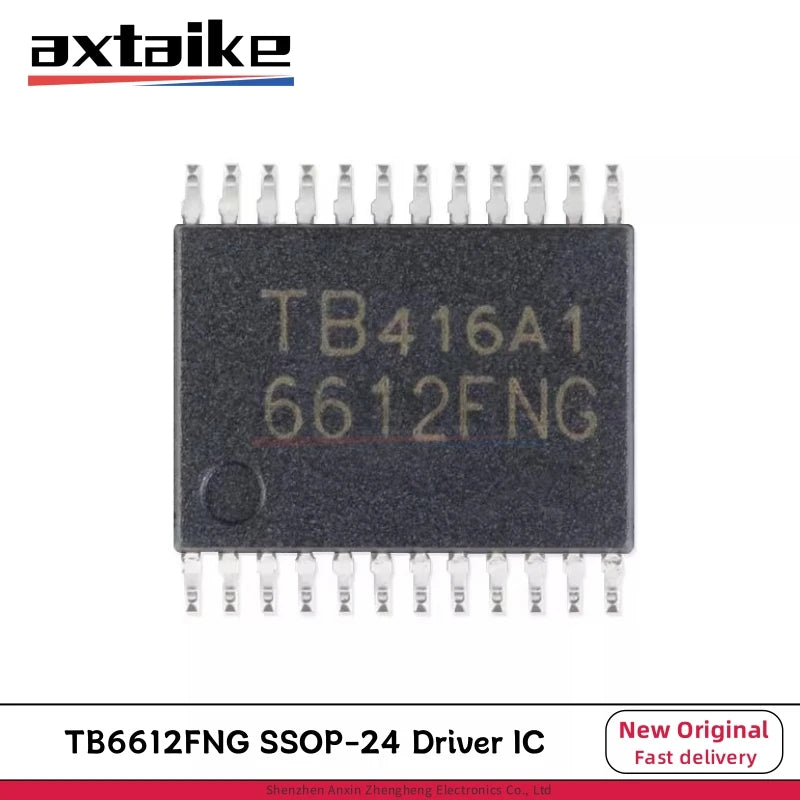 5PCS TB6612FNG SSOP-24 TB6612 6612FNG TB6612FNG,C,8,EL TB6612FNG(O,C,8,EL SMD Driver IC For Dual DC Motor