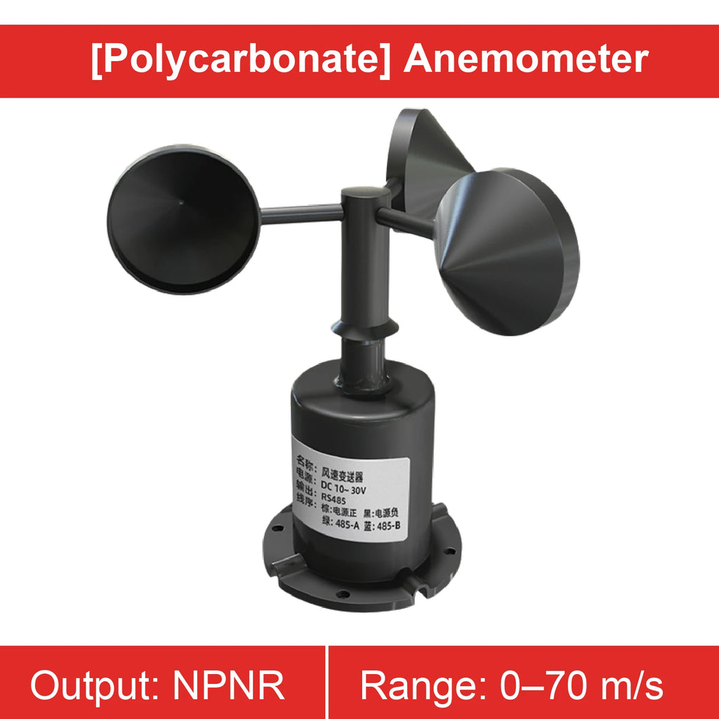 Ultrasonic Wind Sensor Anemometer Module 0‑2V 5V 10V 4‑20mA RS485 NPN PNP Multi‑Output Industrial Weather Station Sensor