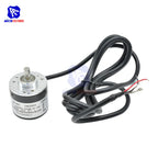 diymore Encoder 360 P/R / 600 P/R Photoelectric Incremental Rotary 5-24V AB Two Phases 6mm Shaft