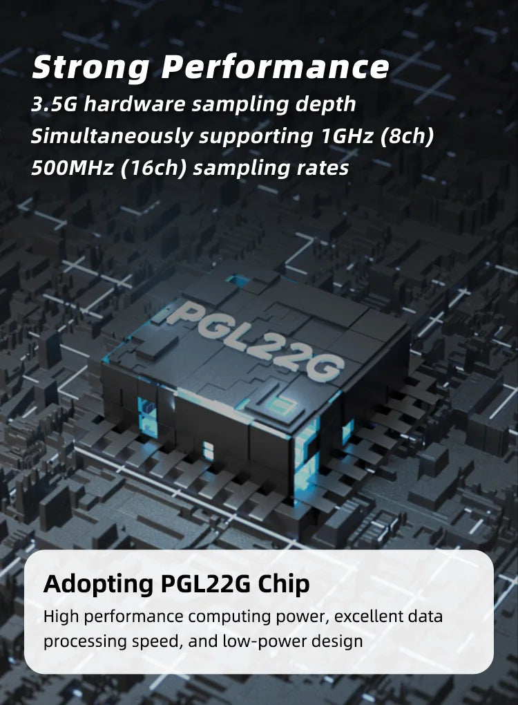 ALIENTEK Logic Analyzer DL16 250MHz Max Sample Rate 16Channels Logic Analyzer Tools ARM FPGA Debug Protocol Decoding Software