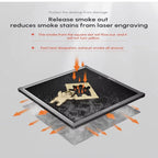 AlgoLaser Honeycomb Working Table for Laser Cutter and Engraver Machine with Aluminum Plate Compatible with All Brands Laser Kit