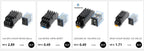220/240V AC 10A 8PIN Coil Power Relay DPDT LY2NJ HH62P HHC68A-2Z With Socket Base