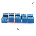 【GE】10pcs SRD Series Relays SRD-05VDC-SL-C SRD-12VDC-SL-C SRD-24VDC-SL-C DC High-Quality 5 Pins 12V Relay Set for Electronics