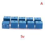 【GE】10pcs SRD Series Relays SRD-05VDC-SL-C SRD-12VDC-SL-C SRD-24VDC-SL-C DC High-Quality 5 Pins 12V Relay Set for Electronics
