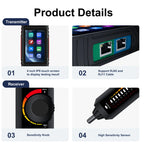 WANGLU Network Cable Tester RJ45 Tester Cable Tracker LAN Tester Network Tool Kit UTP Cable Tester PoE Tester Cable Locator