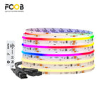 FCOB SPI RGBW IC LED Light Strip 896 LEDs WS2814 Addressable Dream Color 12mm DC24V SK6812 High Flexible FOB COB Lights Room Dec
