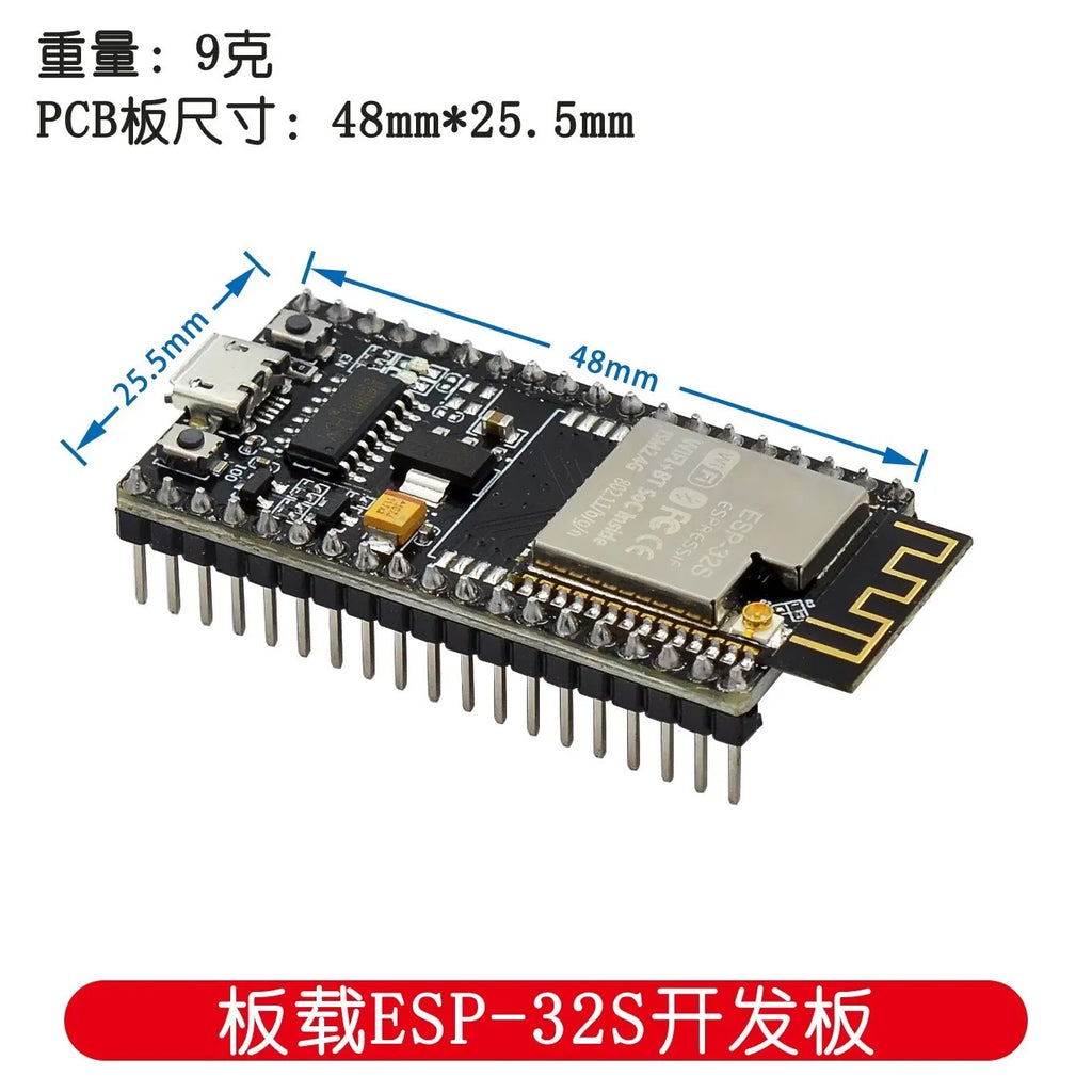 ESP32/ESP-32S Development Board NodeMCU-32S CH340 MICRO USB WiFi+For Bluetooth UltraLow Power Consumption Dual Core  ESP32-WROOM