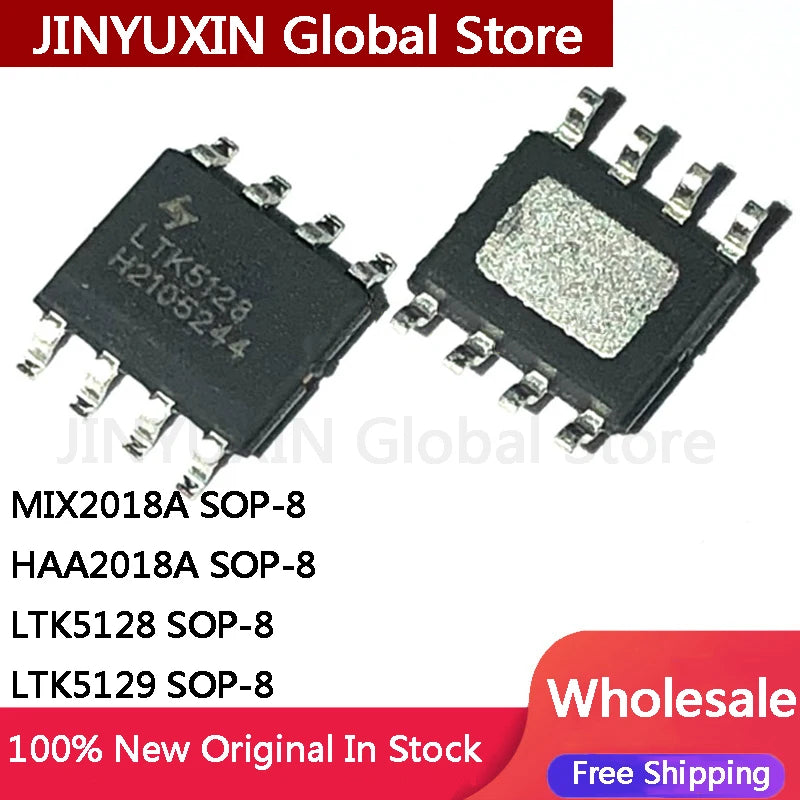 20Pcs New LTK5128 LTK5128D MIX2018A HAA2018A LTK5129 SOP-8 LTK5128D ESOP-8 IC In Stock Wholesale