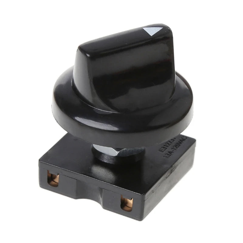 OOTDTY 4-Position 3-Speed Fan Selector Rotary Switch Governor with Knob 13AMP 120V-250V