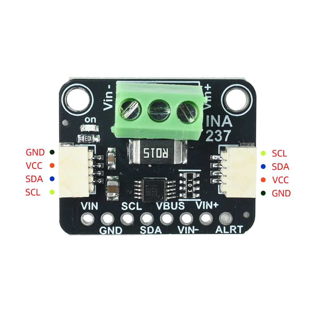 INA228 INA238 INA237 Current Power Monitor Module STEMMA QT Qwiic I2C 85V 20A ADC Energy Accumulation for BMS Solar PV IoT