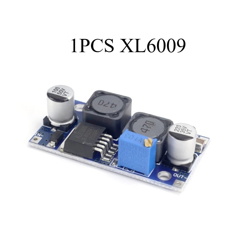 1pcs DC-DC XL4015 Step Down Converter 5A / XL6009 Boost/Buck Power Module Adjustable 4A Current / LM2596S Step Down Converter
