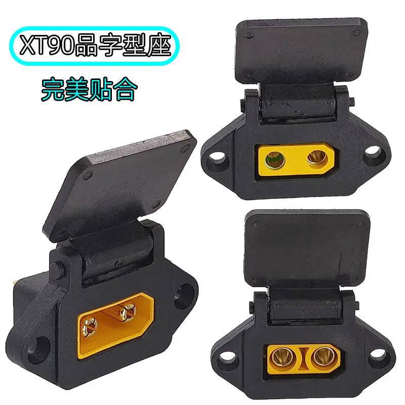 QS8-S Power Charging Plug XT90 Male Female Diamond Shell XT90S Anti-fire Electric Vehicle Lithium Battery Modification Interface