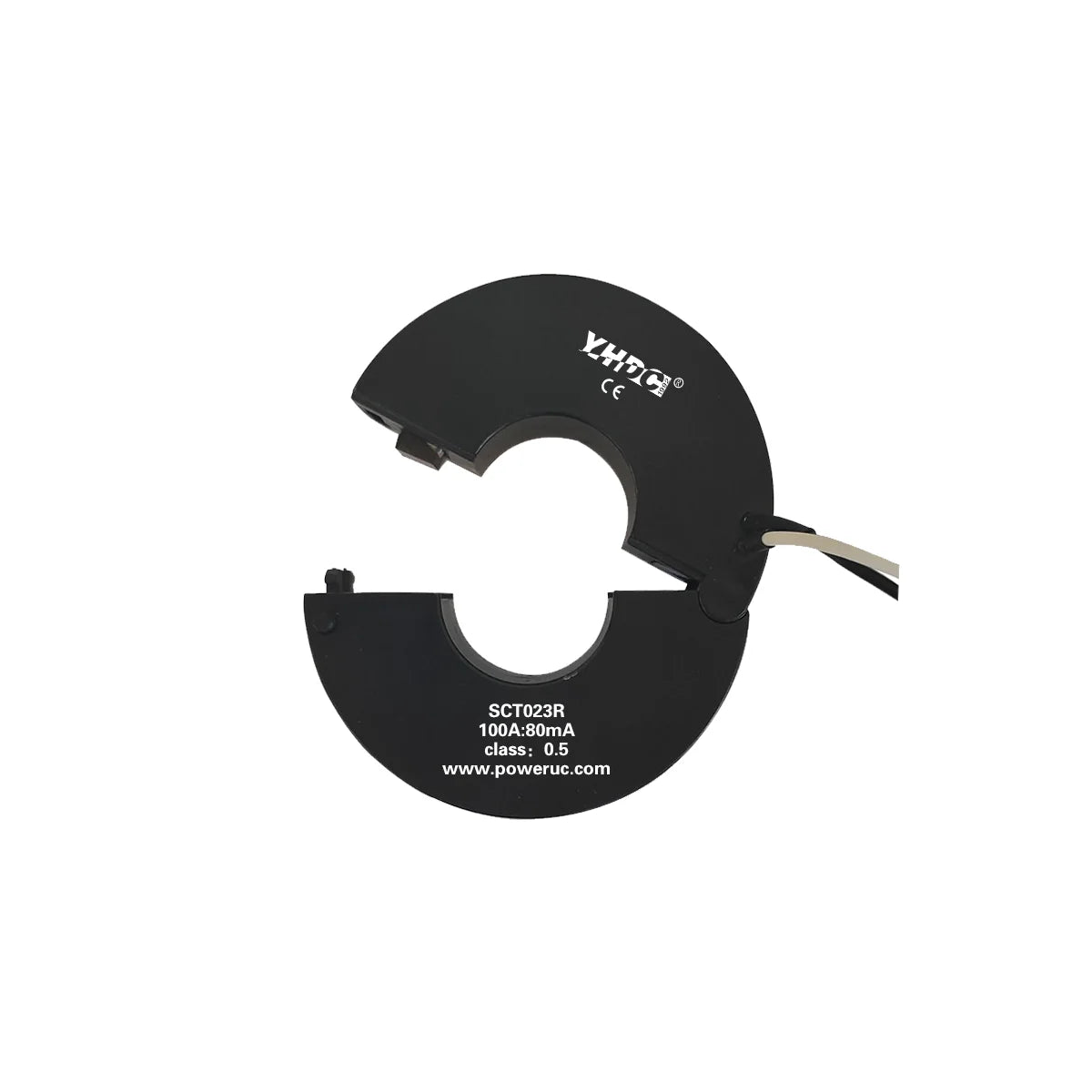 YHDC SCT023R Input 100A/200A/300A/400A Output 50mA/80mA/100mA  Accuracy 0.5% Split Core Current Transformer