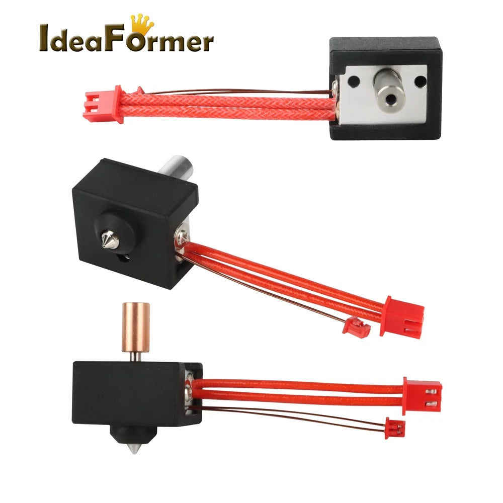 100K Thermistor Temperature Sensor XH1.25 Terminal 3D Printer Parts 24V 40W/50W Cartridge Heater XH2.54 For Ender-3 S1 Hotend