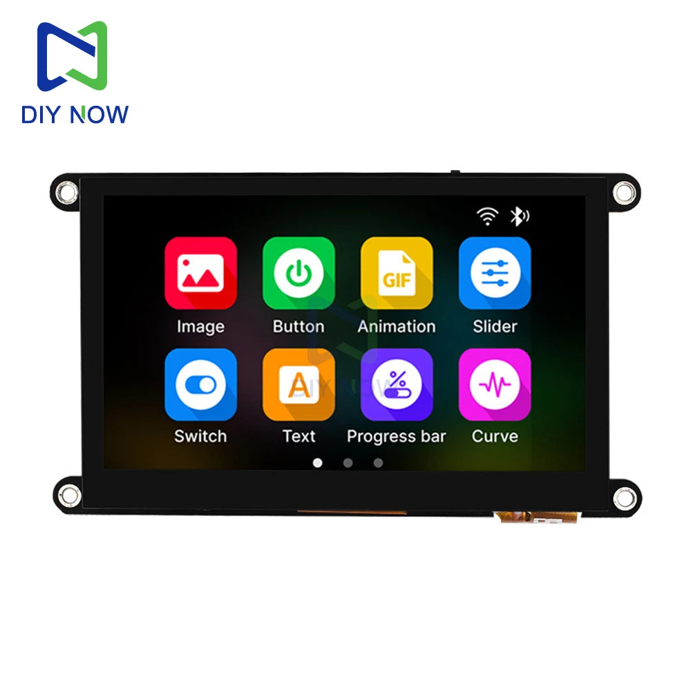 ESP32-S3 N4RE 4.3-inch/5-inch WIFI Bluetooth development board with IPS HD capacitive touch screen LCD display module