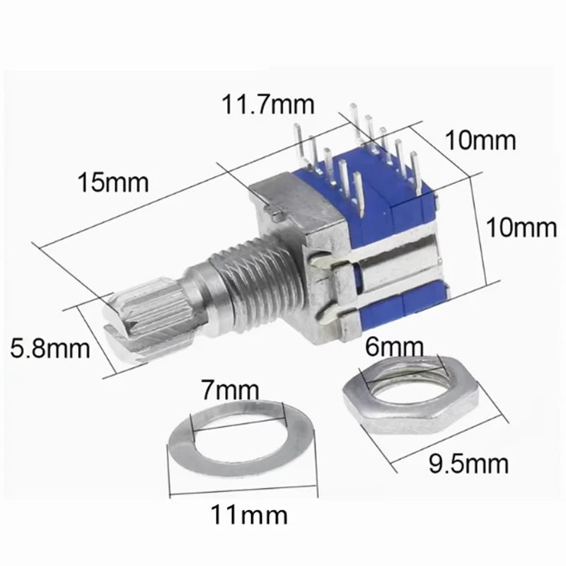 RS1010 Band Switch Rotary Switch Gear Change Switch 1 Pole 5 Position 2 Pole 3 /4 Position