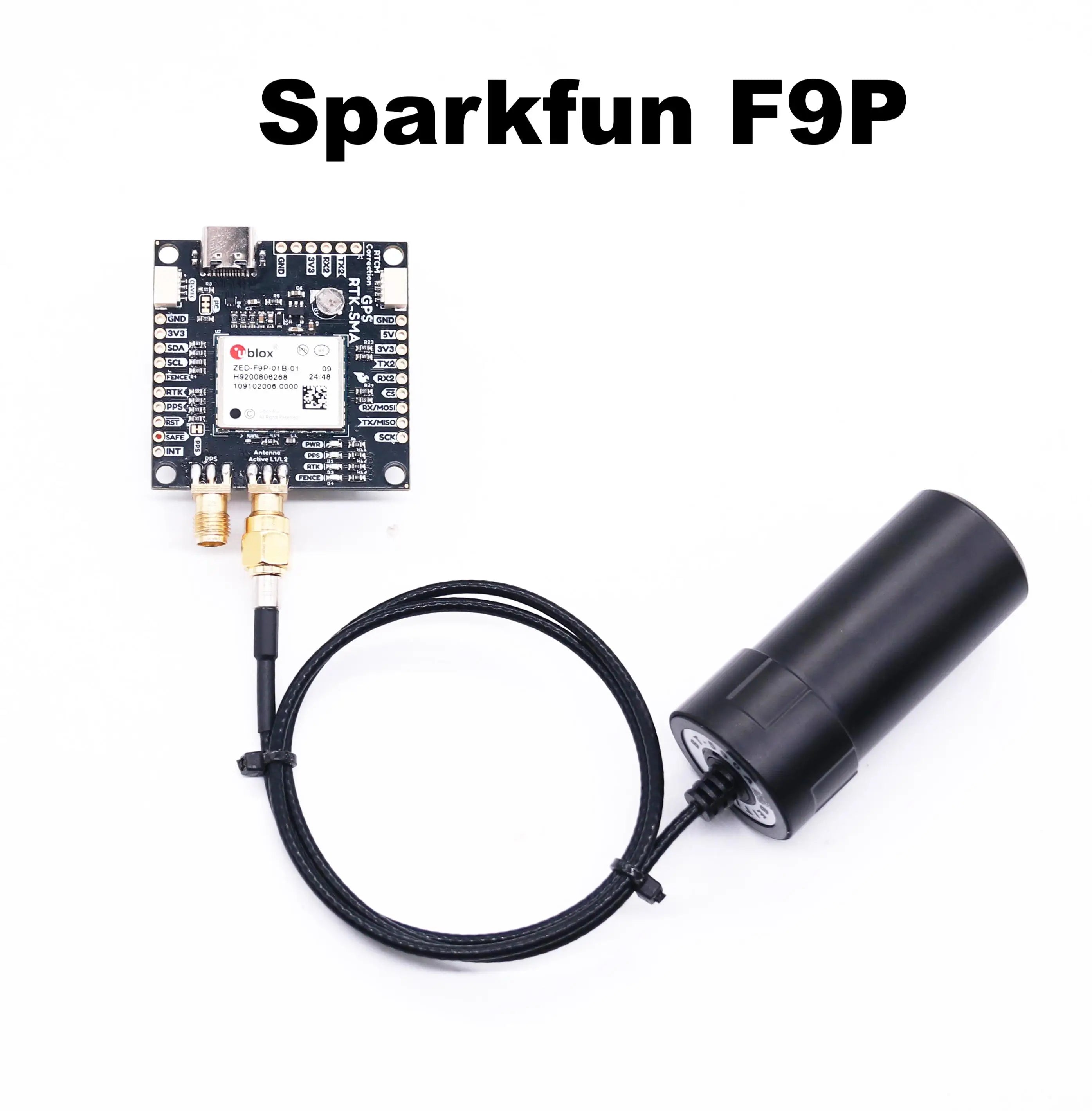 BCUBE SparkFun GPS RTK2 Board ZED F9P Qwiic High-Precision UAV GNSS Series Ardupilot FPV AutoPilot Flight Control