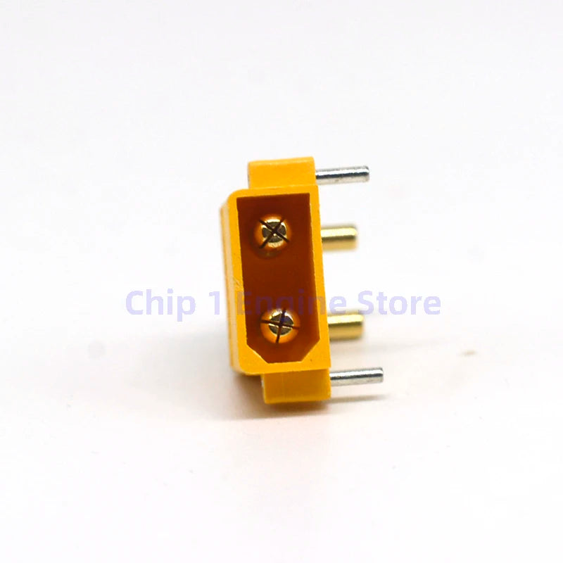 10PCS 5Pair XT30PW ESC Motor PCB board plug Banana Golden XT30 Upgrade Right Angle Plug Connector for RC mode Battery Charger