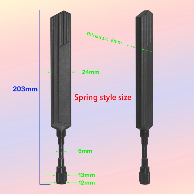 868MHz 915MHz LoRa Antenna for Meshtstic 863-870MHz 902-928MHz Rod-Shaped Long-Range Antenna + U.FL Coaxial Pigtail Cable