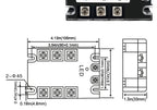 LCTC Three-phase Solid State Relay SSR 3 Phase 10A 25A 40A 60A 80A 100A 120A 150A 200A AC Control AC DC Control AC 25DA 380VAC