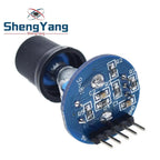 TZT Rotary Encoder Module for Arduino Brick Sensor Development Round Audio Rotating Potentiometer Knob Cap EC11