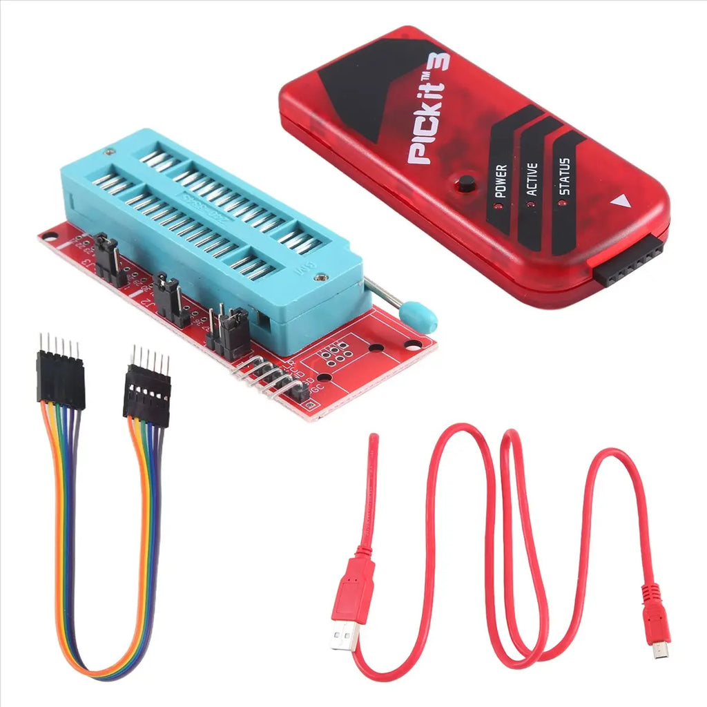 A40I PICKIT3 Programmer Universal PIC ICD2 PICKit 2 PICKIT 3 Programming Adapter Seat