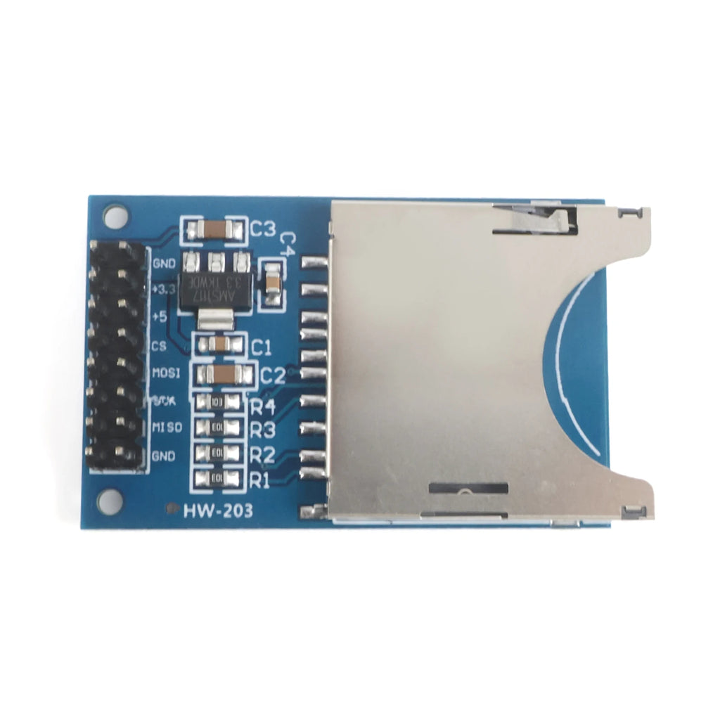 Micro SD TF SD MINI SD Card Reader Module 3.3V 5V SPI Interface with Level Shifter for Arduino ESP32 Raspberry Pi Data Logger
