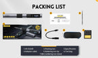 FNIRSI HS-02 Portable Intelligent Soldering Iron 100-450℃ Fast Heat Up 100W Type-C PD Fast Charging for Welding Repair Tools