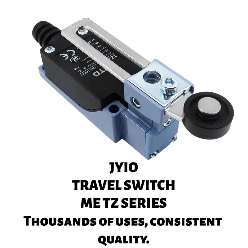 Limit Switch TZ-8108 IP65 Waterproof Roller Lever 10A 250VAC 1NO 1NC Travel Switch for CNC Machine Industrial Automation CNTD