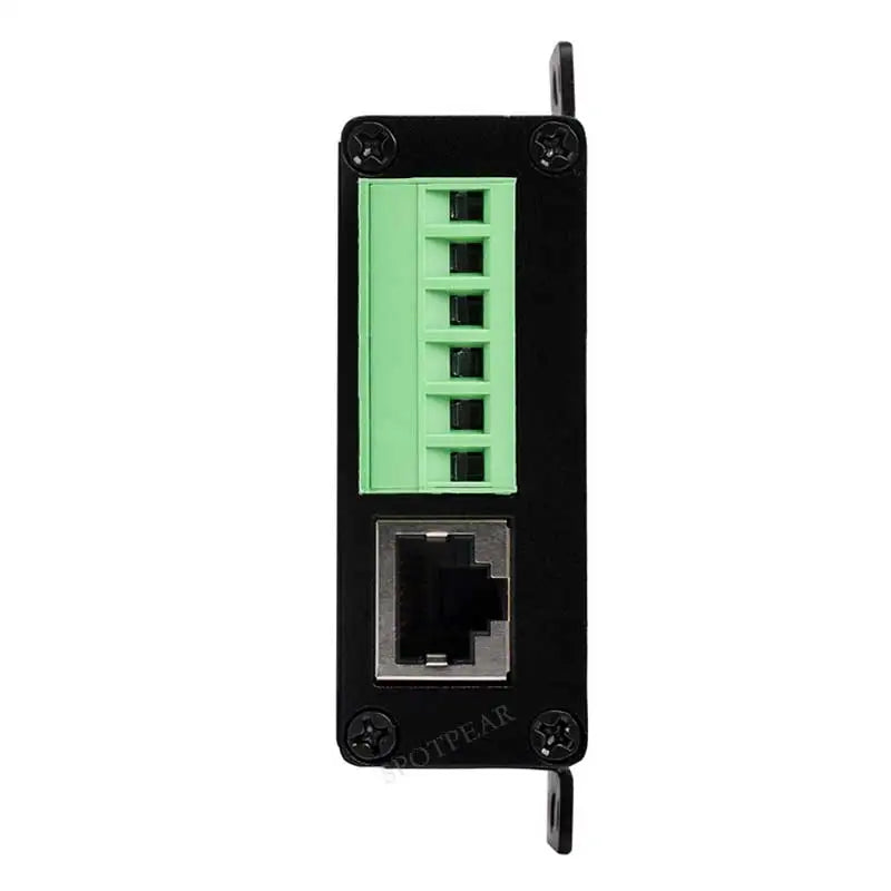 Industrial Isolated 4CH RS485 TO POE ETH (B) RJ45 Converter UART For Modbus 4-Ch RS485 to RJ45 Ethernet Serial Server
