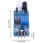 IR Infrared Tube Module 3 Pin Obstacle Avoidance Sensor Module Anti-Collision Sensor Module for Car Robot
