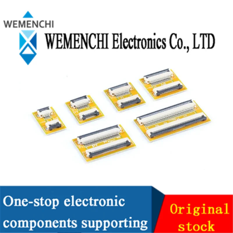 2 Pcs Flexible Flat Cable FFC FPC Extension Board 0.5 Mm 6 Pin 8 10 12 14 16 20 22 24 26 30 32 36 40 45 50 54 60 Pin to Pin