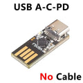 Raspberry Pi 5 USB A C Mini PD Trigger Activation Power Adapter To Solve Non-PD-Power System Error Warning